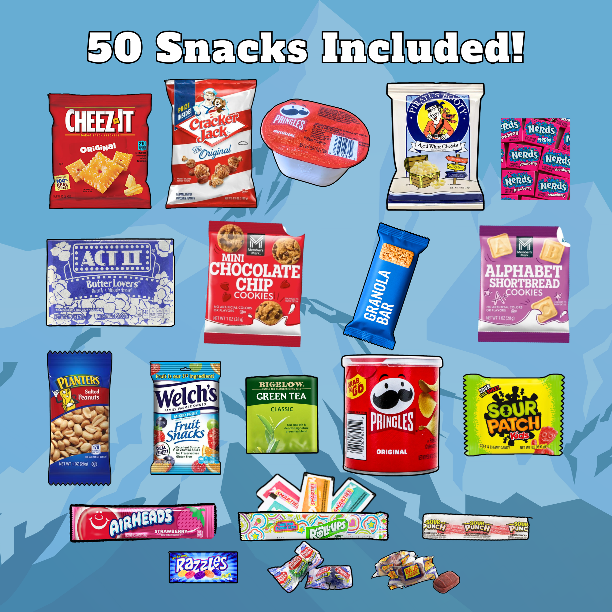 Ultimate Snack Care Package (50-Count)