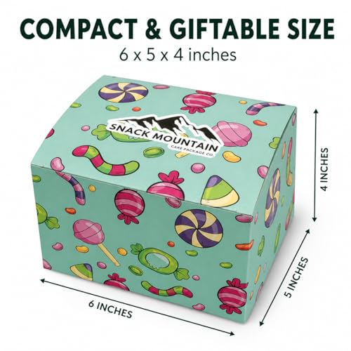 Snack Mountain bold new green giftable snack box