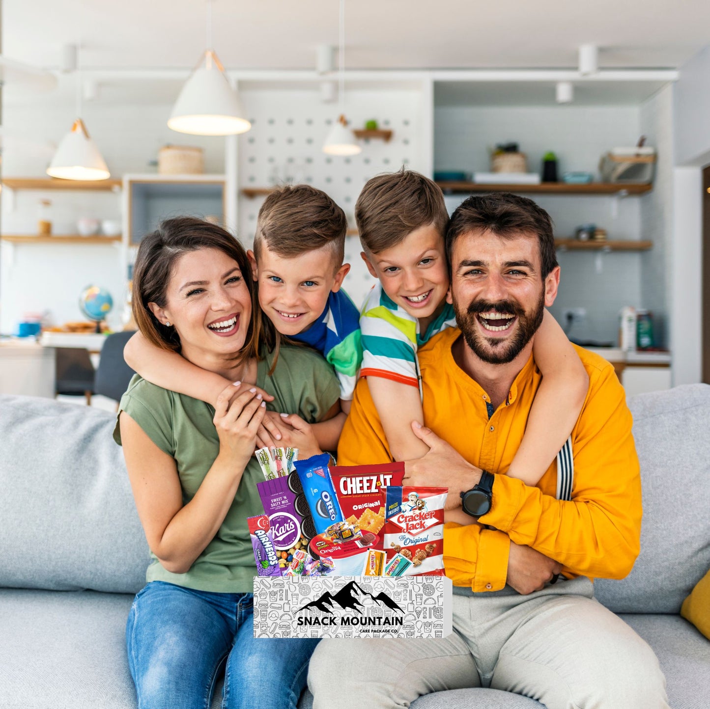 Snack Boxes for Adults, and snack boxes for kids, a great gift for the family to share.