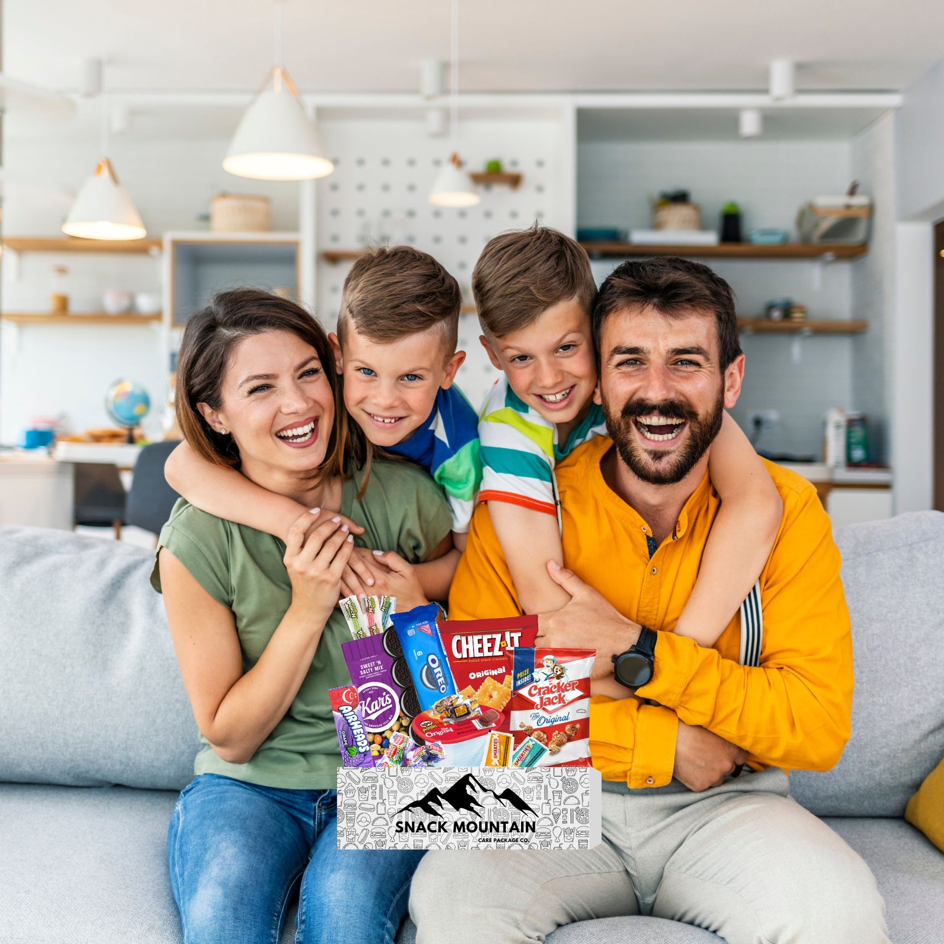 Snack Boxes for Adults, and snack boxes for kids, a great gift for the family to share.